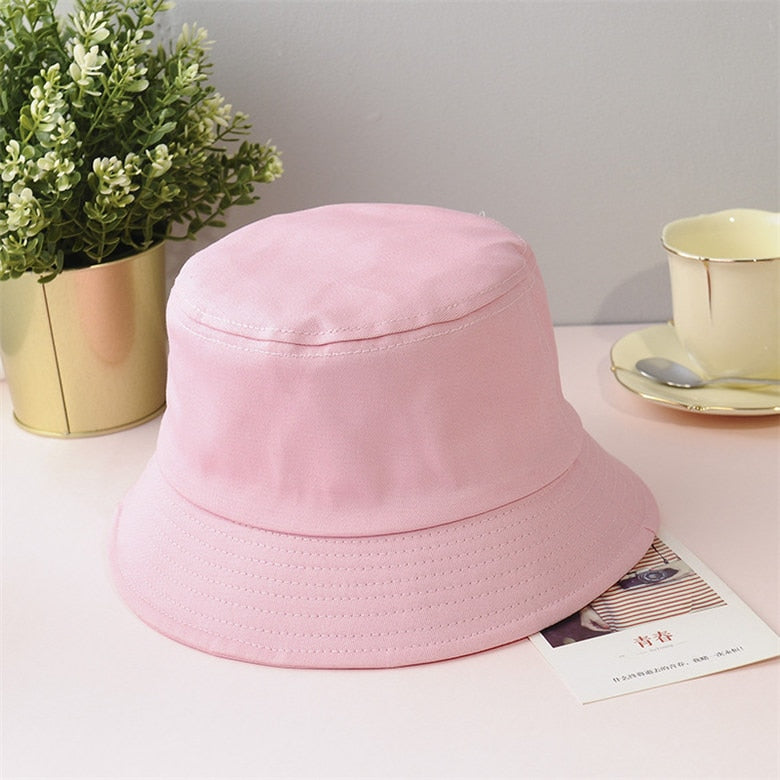 New Unisex Cotton Bucket Hats