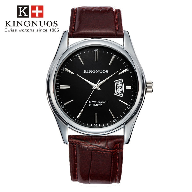 30m Waterproof Date Clock Male Sports Quartz Watch