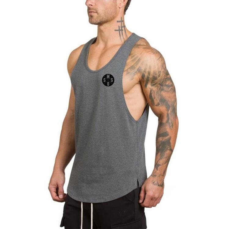 Ccotton singlets canotte bodybuilding stringer tank top