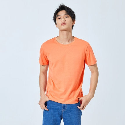 SEMIR Simple O neck stretch solid new top