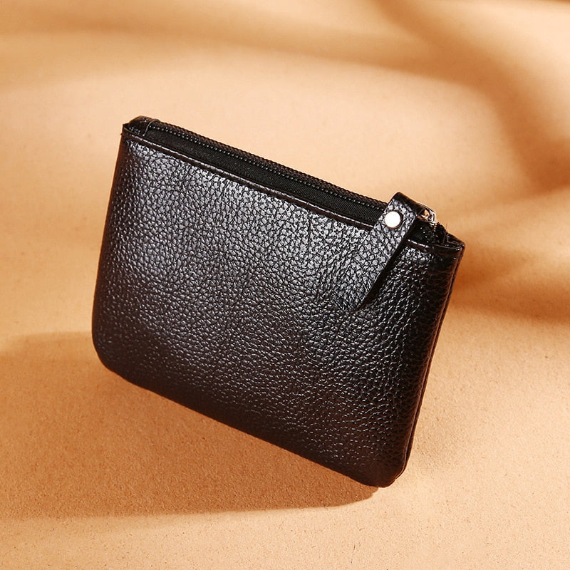 Daisy Print Coin Purse Women Mini Wallets Clutch With Zipper Keychain Small Coin Pouch Bag Female Pouch Key Card Holder Wallet