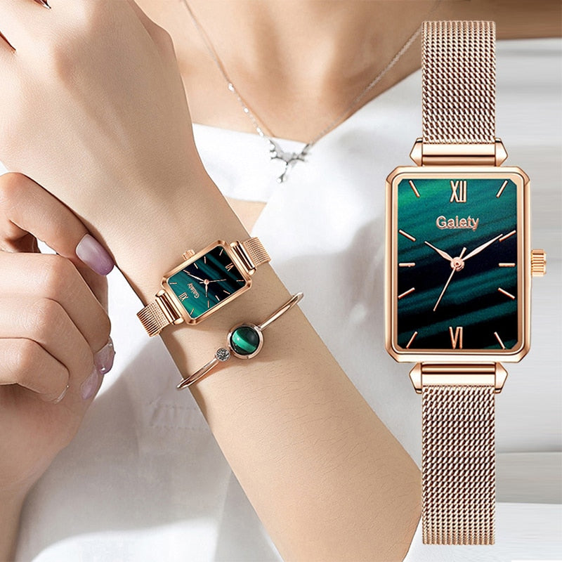 Gaiety Brand Quartz Watch Bracelet