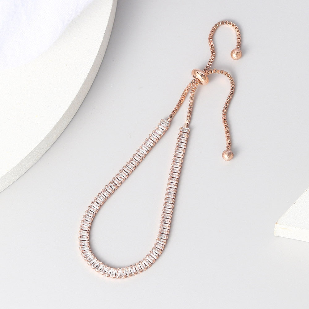 ZHOUYANG Sparking Zircon Bracelet For Women