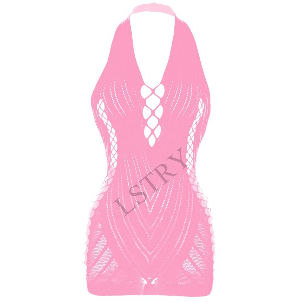 Hot Vestido Sexy Erotic Transparent Lingerie - Jeglowstore
