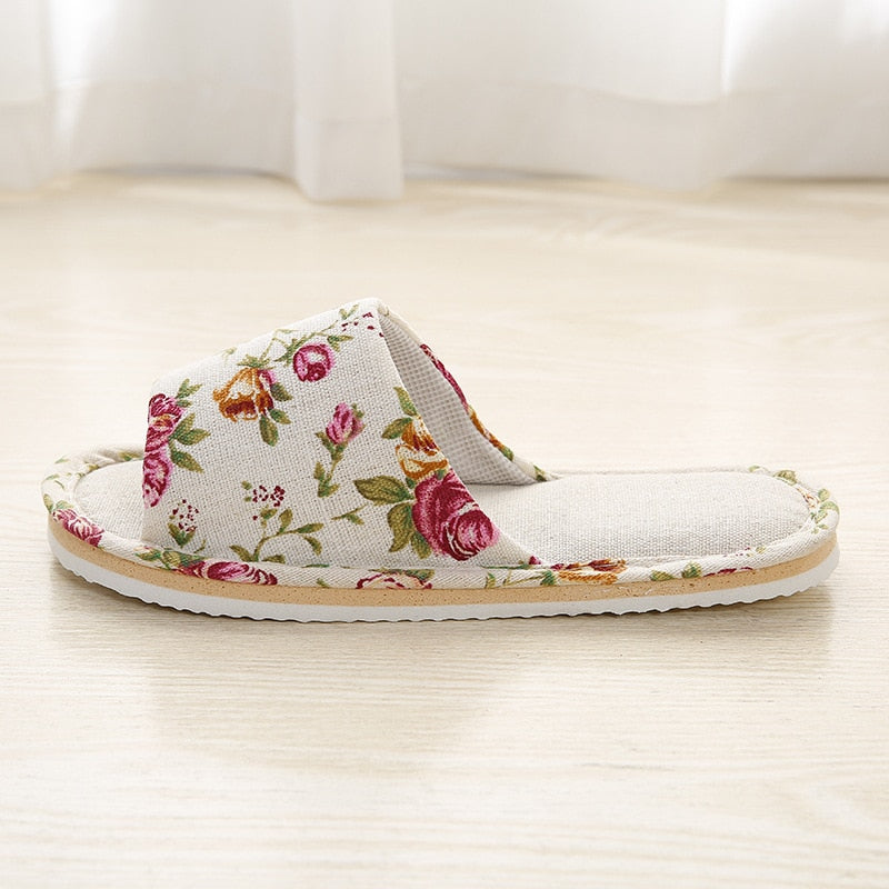 Autumn Winter Women's Home Non-Slip Foam Flip Flops