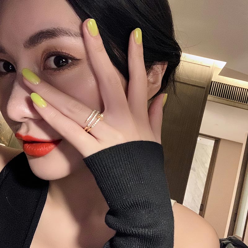 Real Gold Plated AAA Zircon Ring