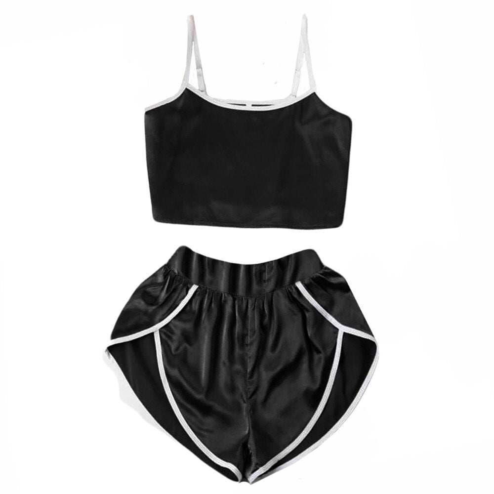 Fashion Women Sexy Lingerie Lenceria Sensual Mujer Sleepwear Set