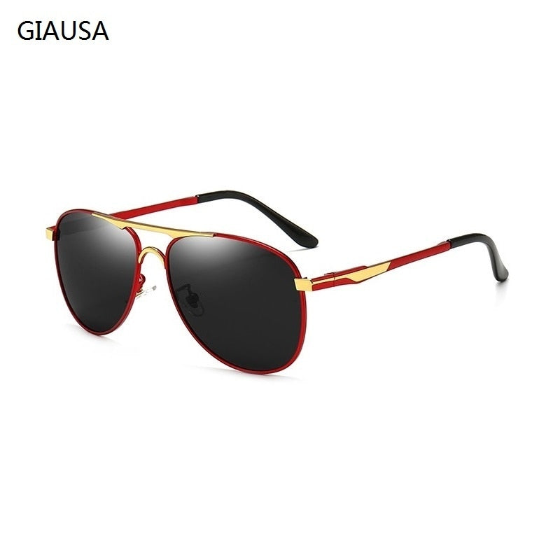 Luxury Pilot Polarized UV400 Sunglasses