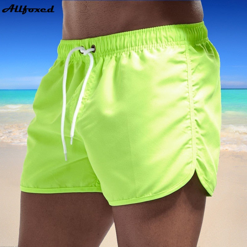 Sexy Trunk Low Waist Breathable Swimsuit Beach Wear