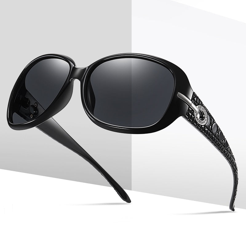 Polarized UV400 Gradient Lens Fashion Luxury Ladies Vintage Sun Glasses