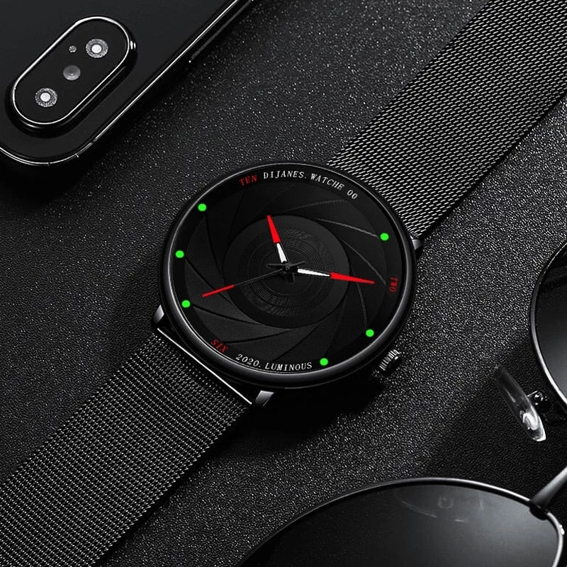 2022 minimalist Mens Fashion Watch