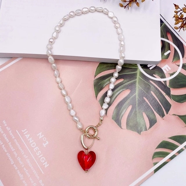 Minar Multiple French Pearl Necklace