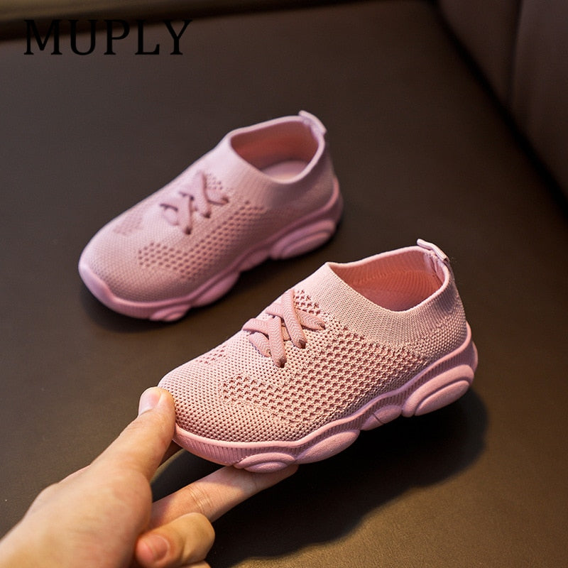 Kids Shoes Anti-slip Soft Rubber Bottom Baby Sneaker