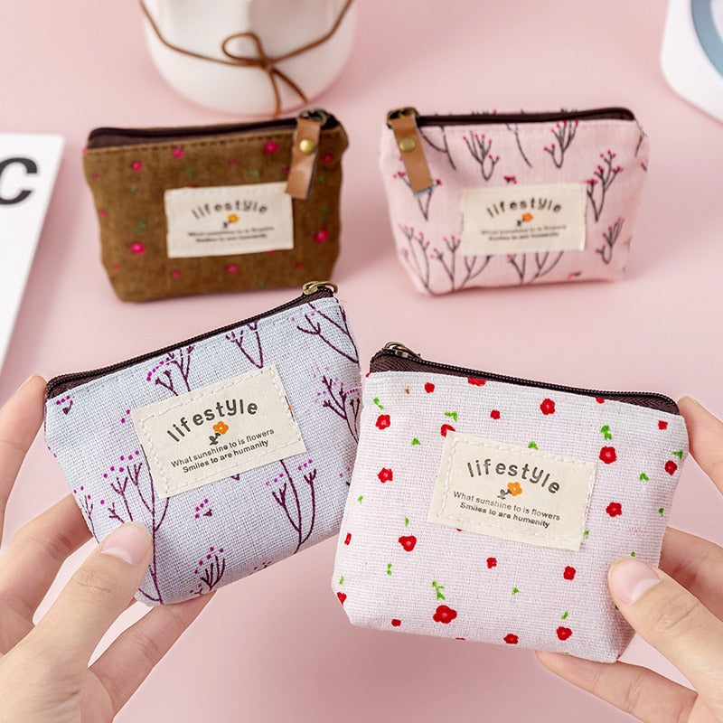 Small Mini Coin Pouch Zipper