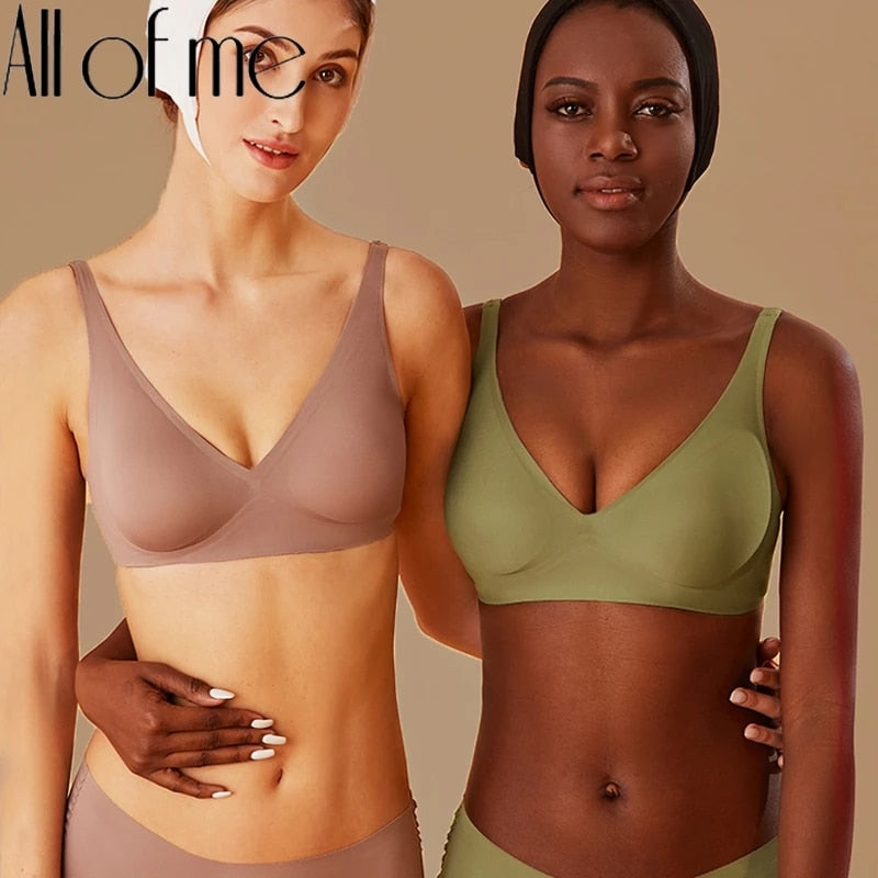 Sexy Seamless Women Bra Wire Free Brassieres Soft Intimate Lingerie