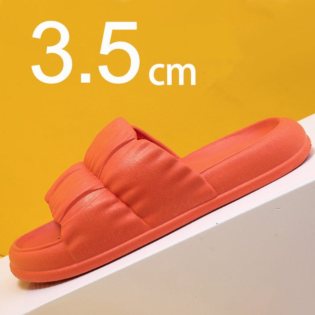 Soft Sole Thick Platform Flip Flops