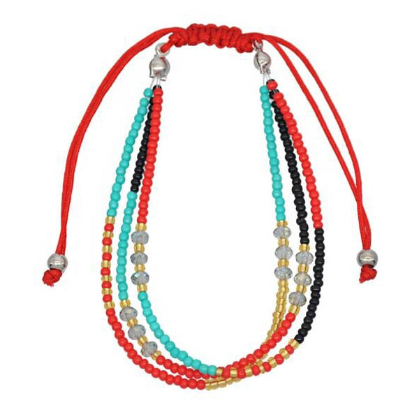 Handmade Bohemian Ethnic Colorful  Friendship Bracelet