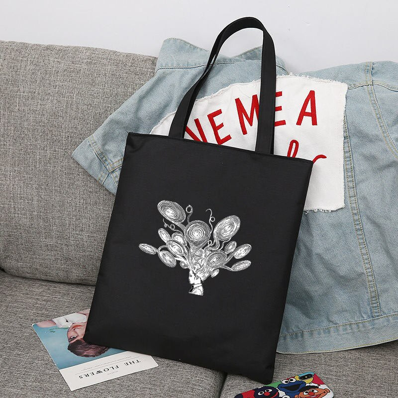 Reusable Shopping Bag Women Canvas Tote Bag