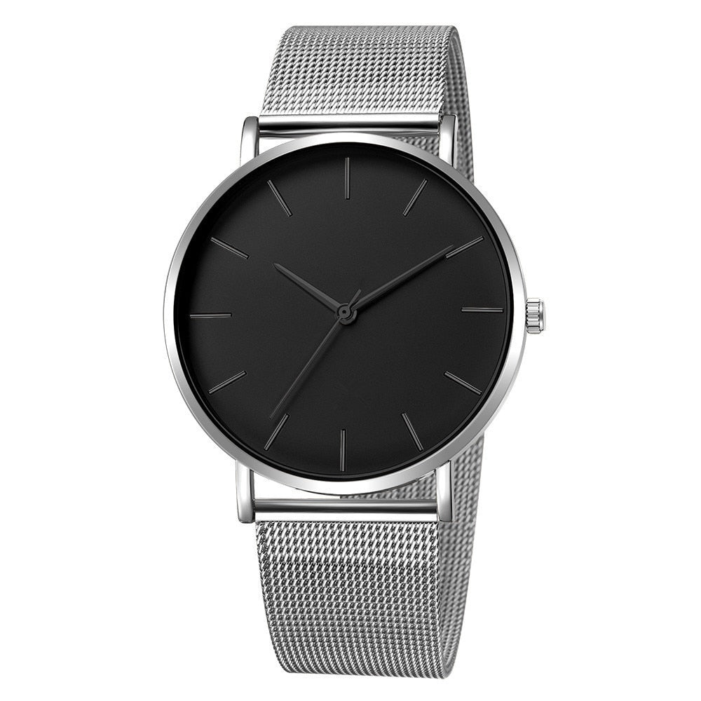 Minimalist Men Fashion Ultra Thin Watch