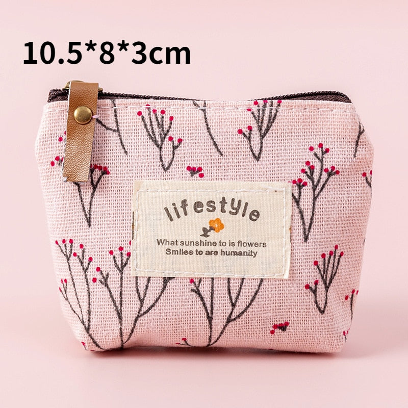 Small Mini Coin Pouch Zipper
