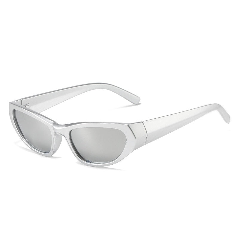 Steampunk Goggle Women Sunglasses Female Men Cyber Punk Sun Glasses
