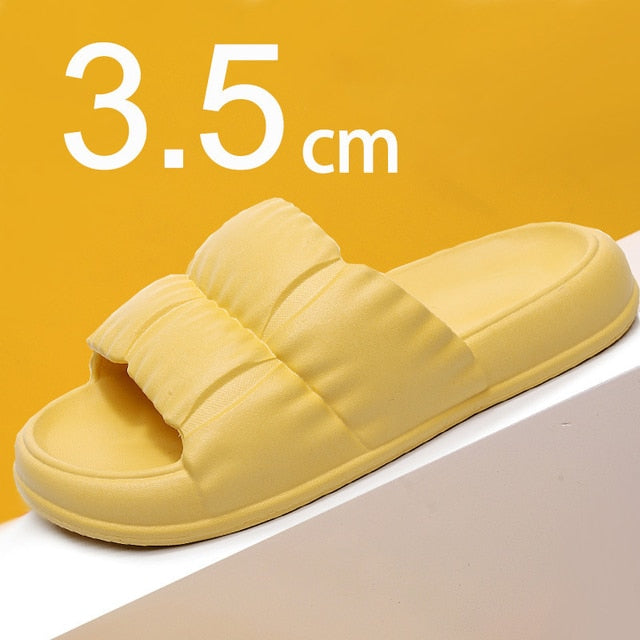 Soft Sole Thick Platform Flip Flops