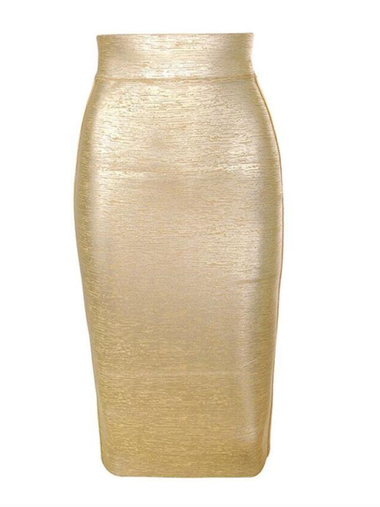 Rose flower Bandage Skirt High Street