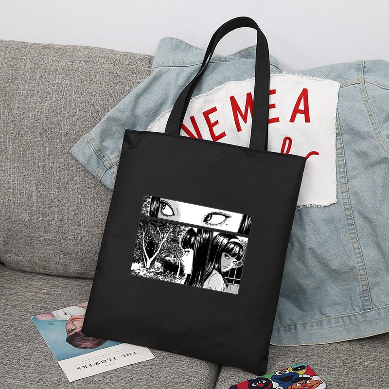 Reusable Shopping Bag Women Canvas Tote Bag
