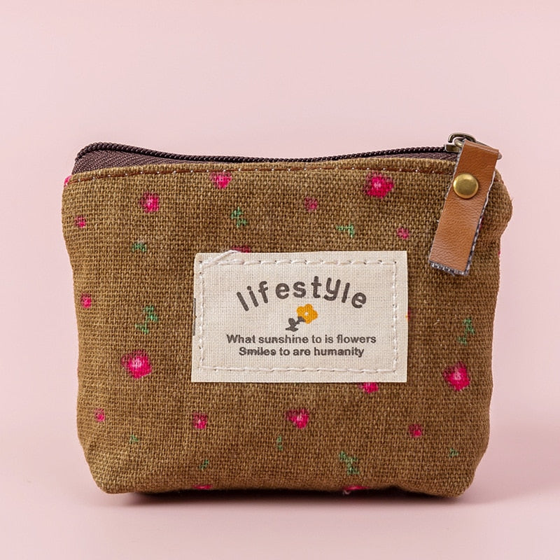 Small Mini Coin Pouch Zipper