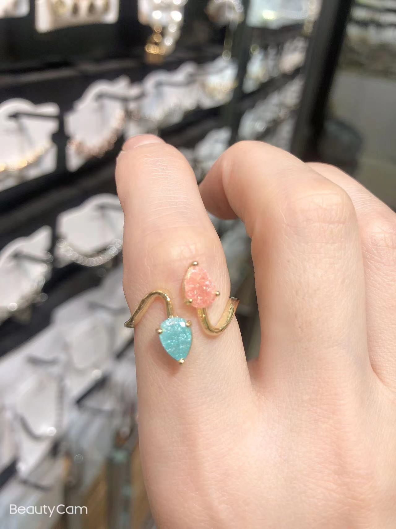 New Exquisite Lovely Opening Ring