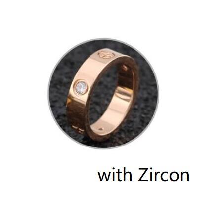 2022 Cross Stainless Steel Zircon Ring With Stone