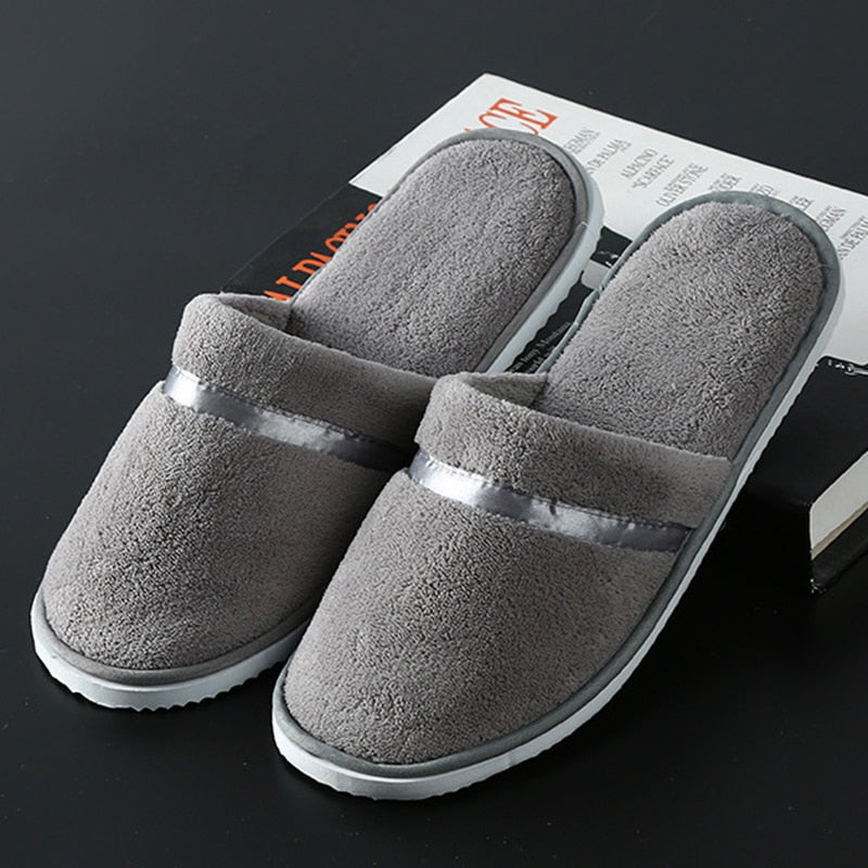Women Indoor warm furry Home Slipper Flip Flops