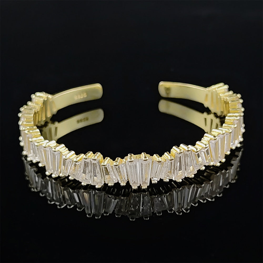 Luxury Punk Snake Butterfly Gold Silver Color Adjustable Open Bracelet - Jeglowstore