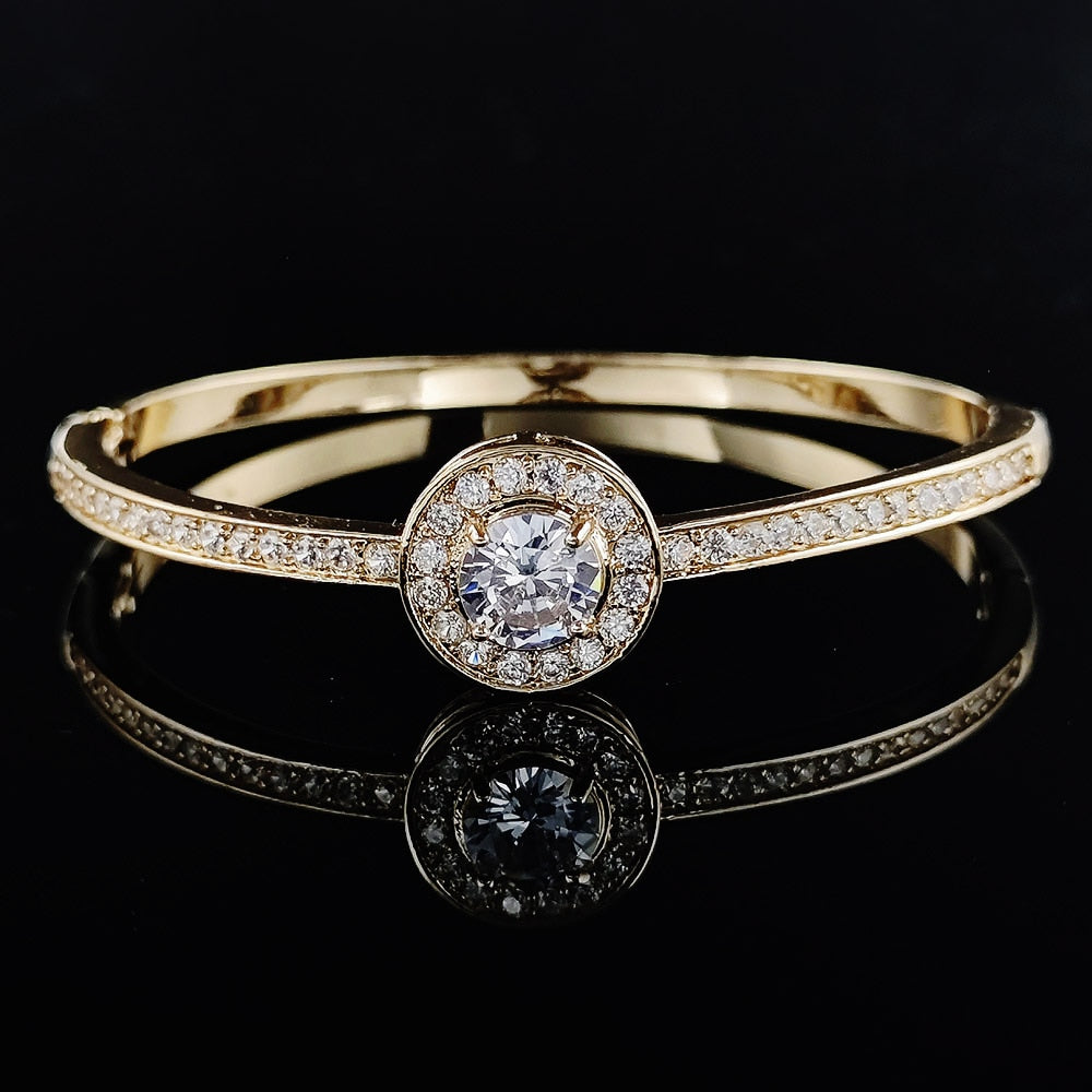 Luxury Punk Snake Butterfly Gold Silver Color Adjustable Open Bracelet - Jeglowstore