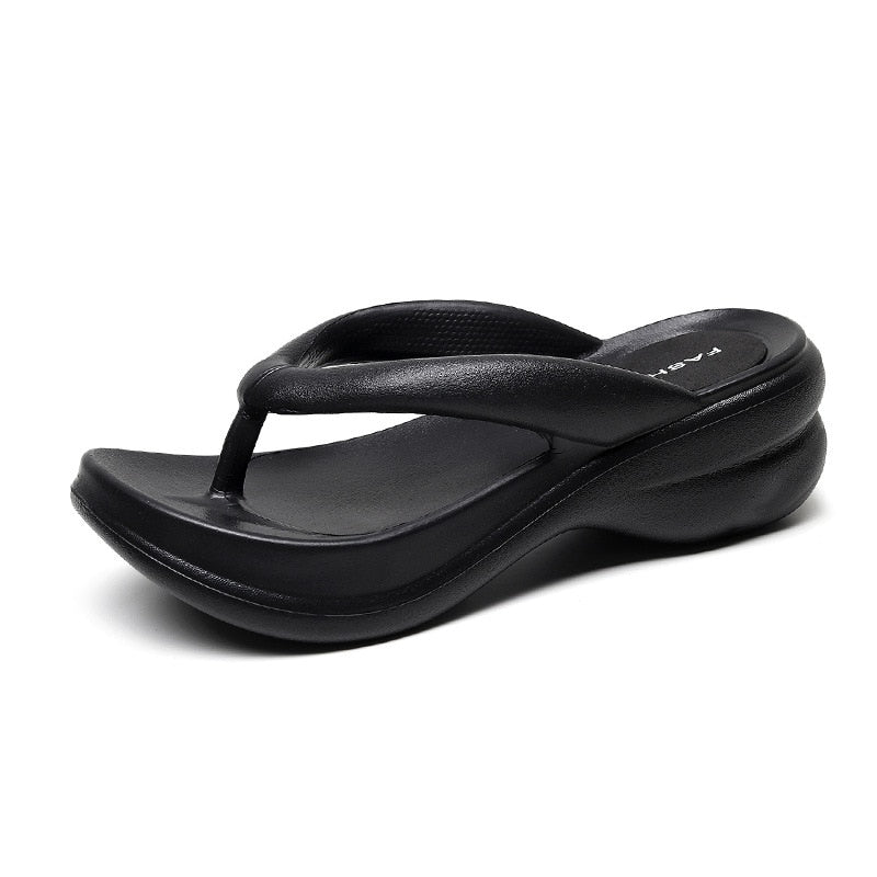 EVA Soft Sides Shoes Garden Shoes Wedges Flip Flops