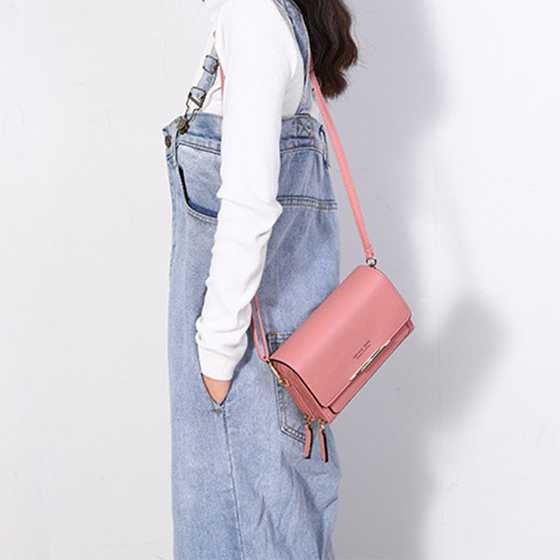 Pu Leather Handbags Female Multifunctional Large Capacity Shoulder bag