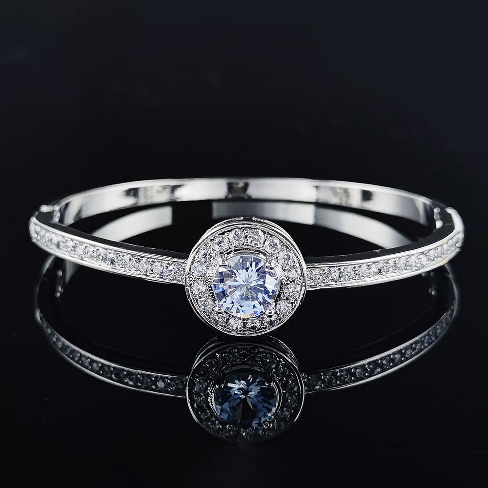 Luxury Punk Snake Butterfly Gold Silver Color Adjustable Open Bracelet - Jeglowstore
