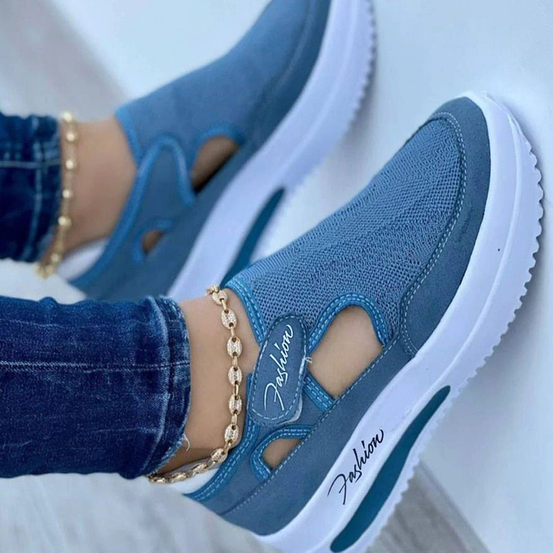 Ladies Hollow Out  Sports Shoes