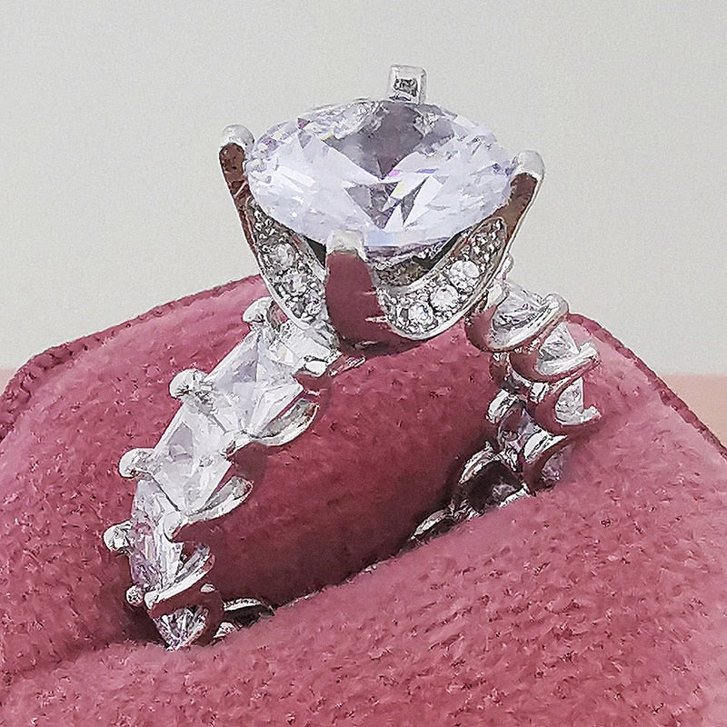 Luxury Vintage Retro Silver Color Ring - Jeglowstore