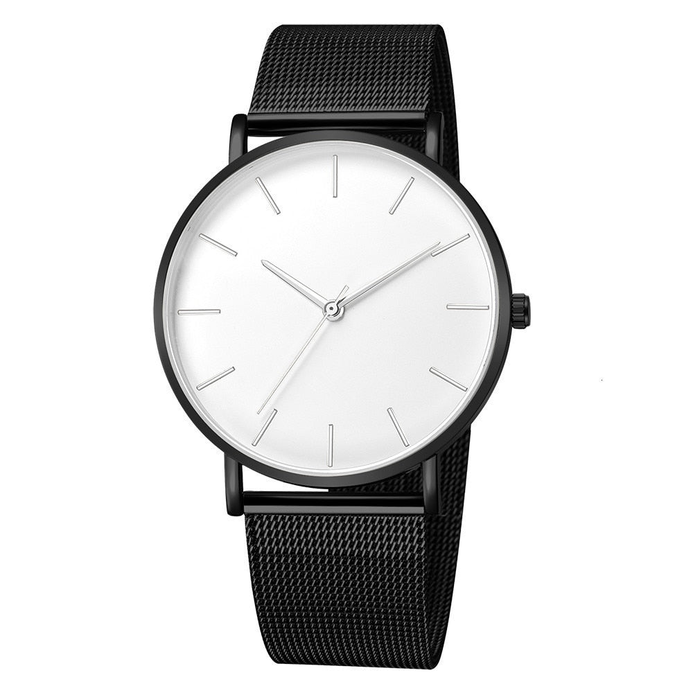 Minimalist Men Fashion Ultra Thin Watch