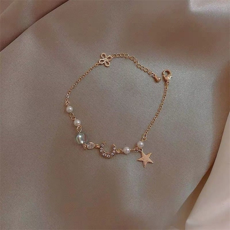 Japan Korea Star Moon Bracelet For Women