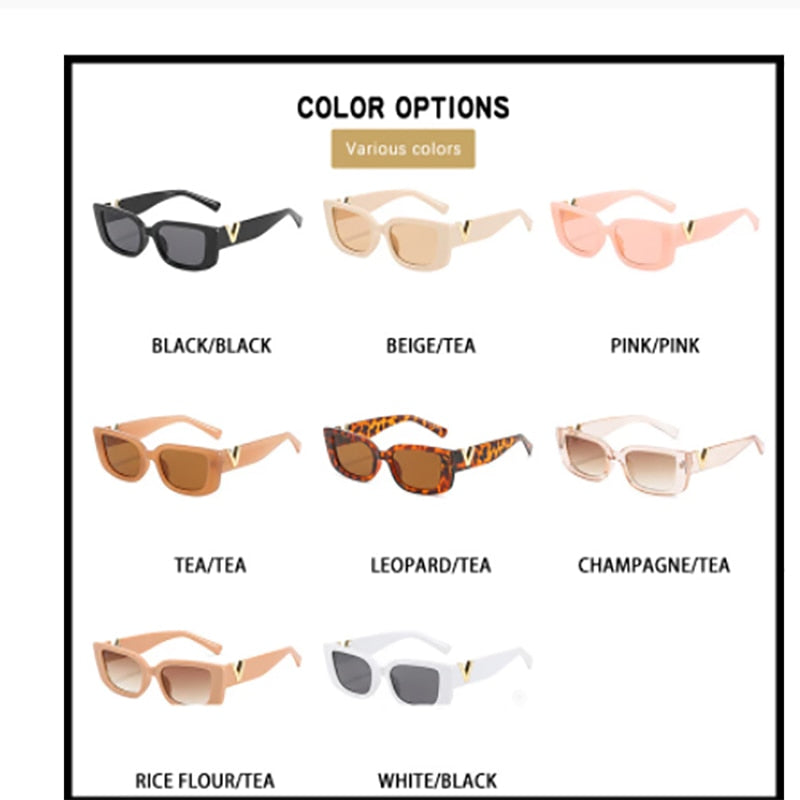 Retro Small Frame Cat Eye Sunglasses with Metal Hinges