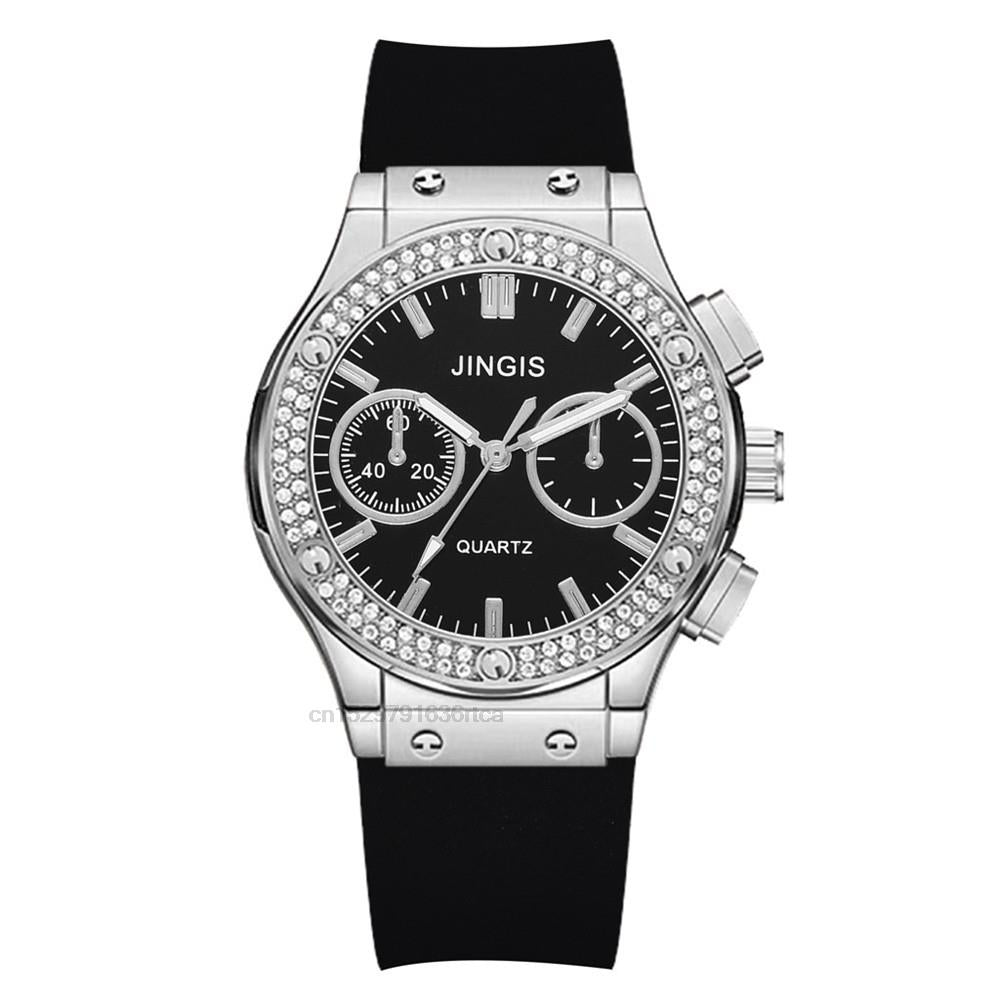 Luxurious Brand Casual Diamond Female Quartz Wristwatch