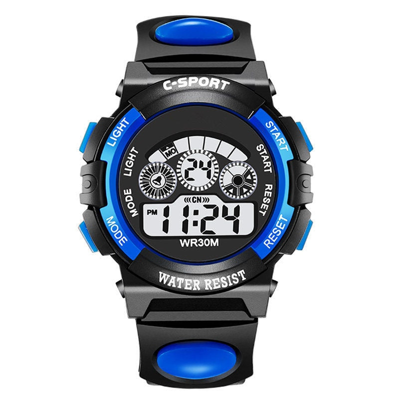 Fashion Luminous Led Alarm Camouflage Watch - Jeglowstore