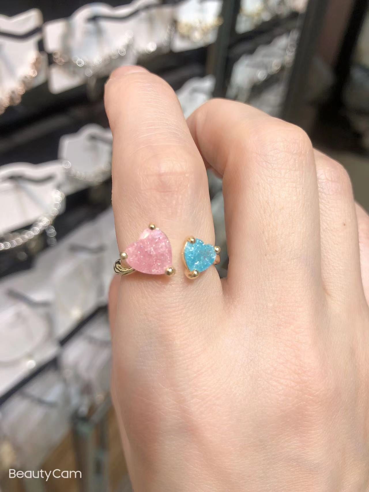 New Exquisite Lovely Opening Ring