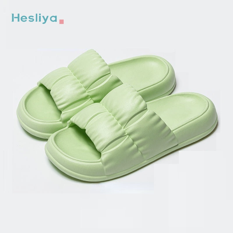 EVA Soft Sole Flat Shoes Mute Non-slip Flip Flops