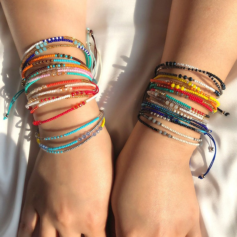 Handmade Bohemian Ethnic Colorful  Friendship Bracelet