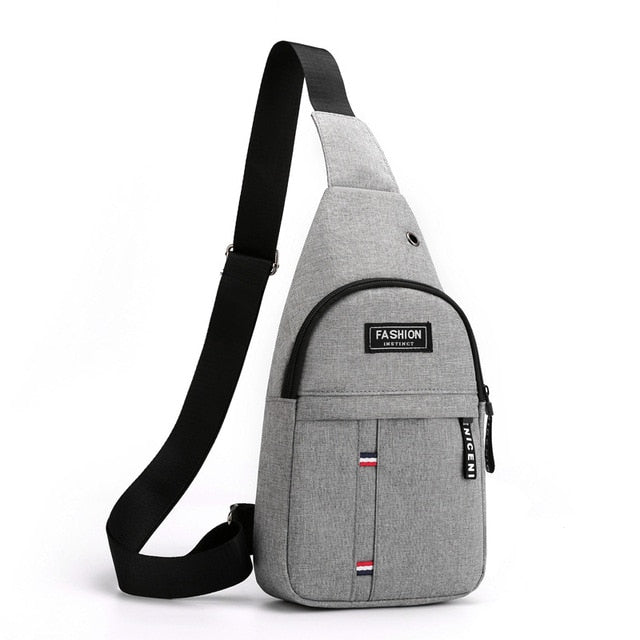 Nylon Waist Packs Sling Bag Crossbody Canvas Bag
