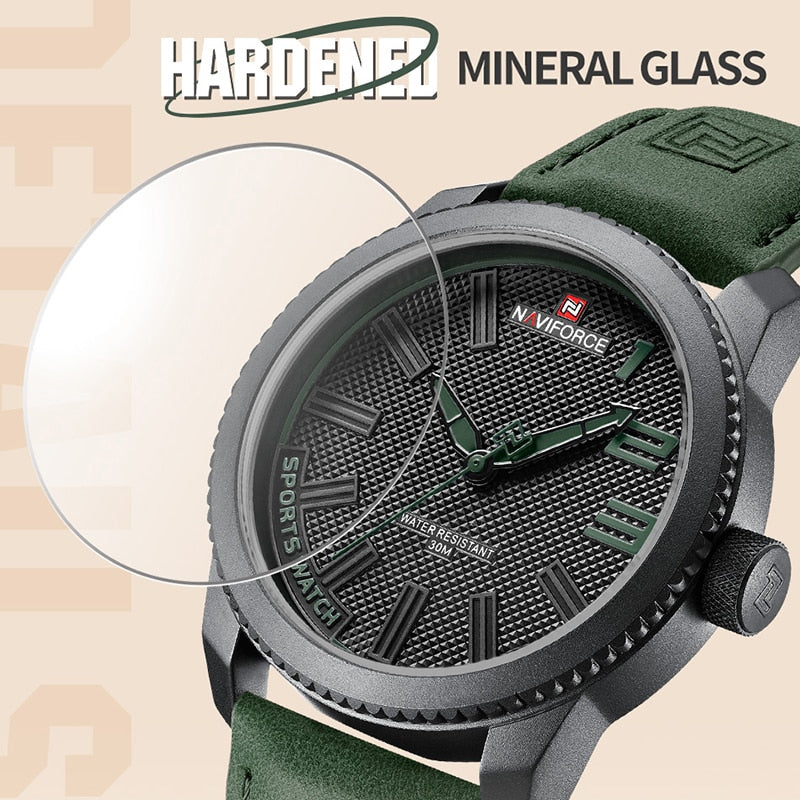 NAVIFORCE Male Wrist Watches Military Sports Watch