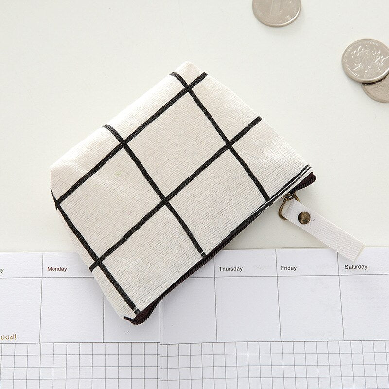 Small Mini Coin Pouch Zipper